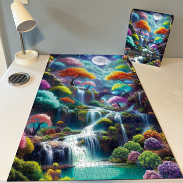 Pun puzzle 1000 pezzi di puzzle grove illuminato da luna 1000 pezzi